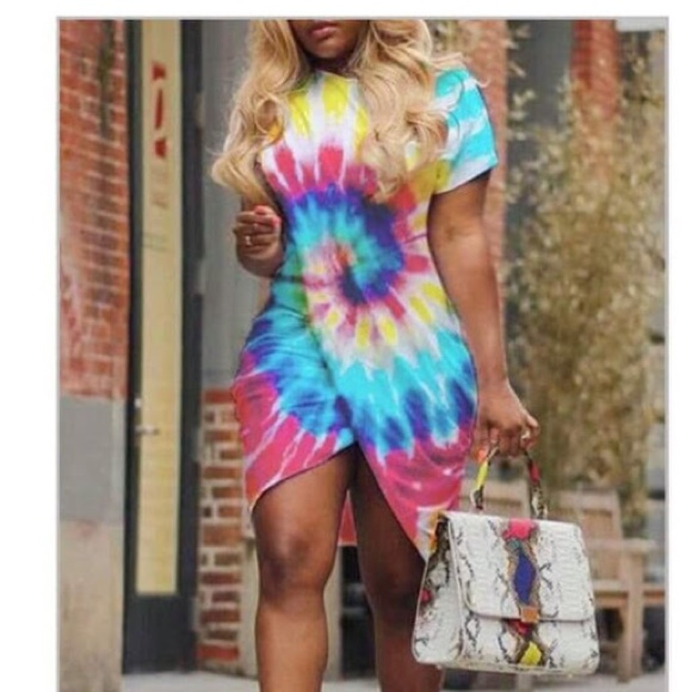 Tie dye dress